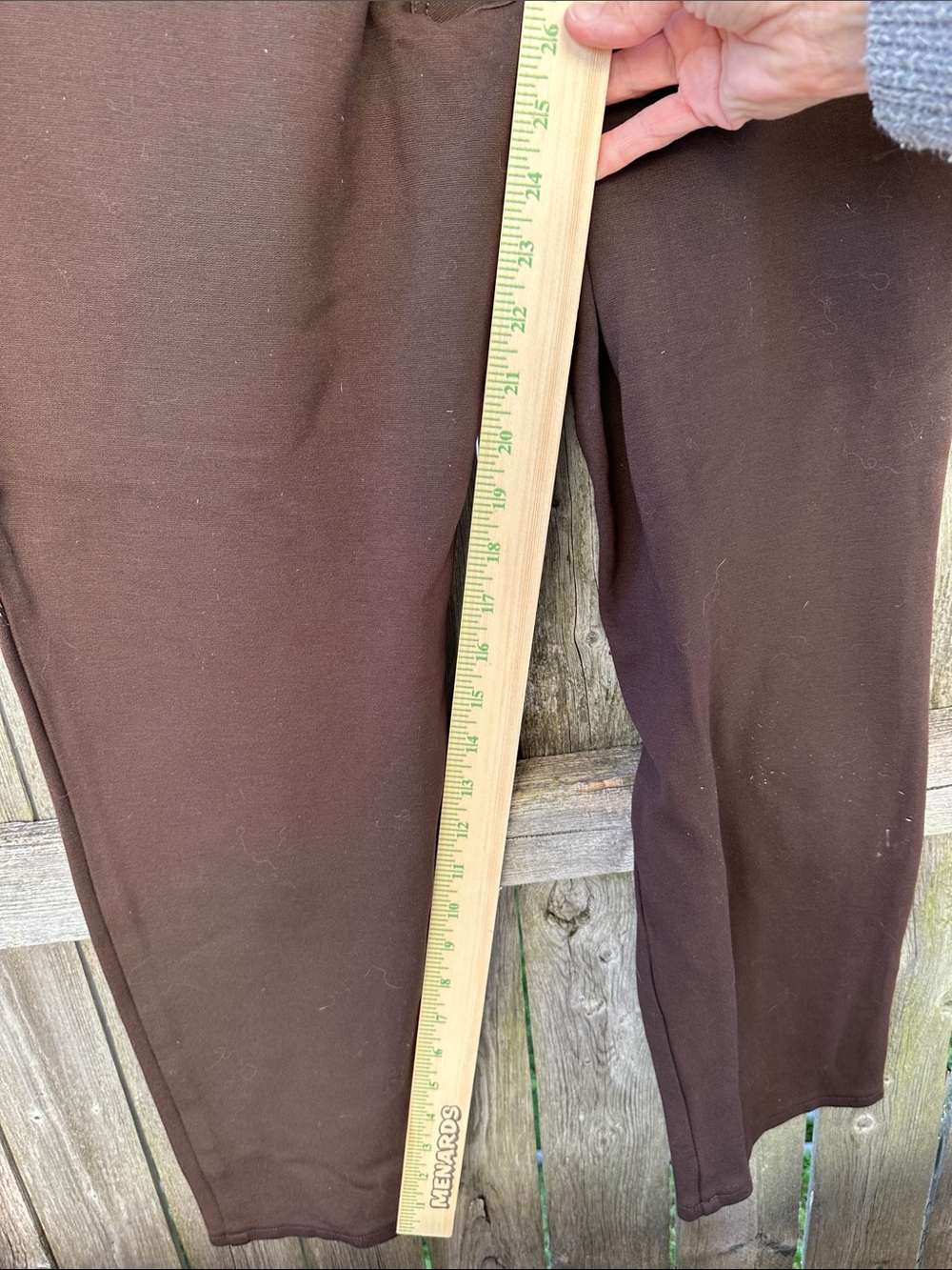 Chico’s Women’s Brown Stretch Pants - So Slimming - Picture 6 of 8